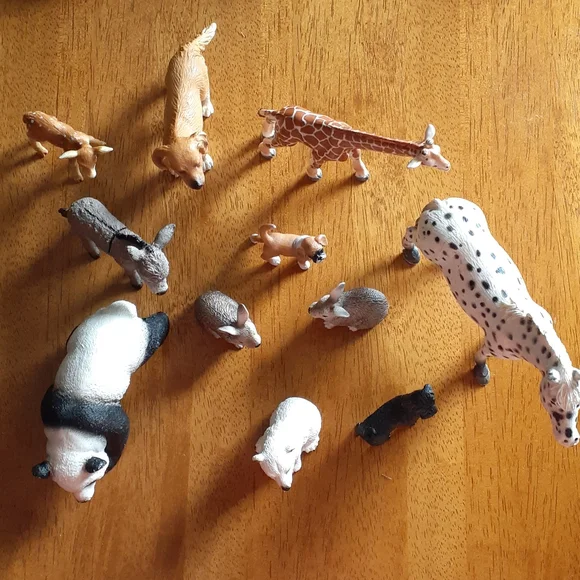 Vintage/non vintage Lot of Schleich animals '02-'13 - Picture 1 of 8